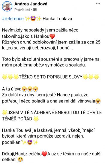 Andrea Jadnova-reference-hankatoulava.cz